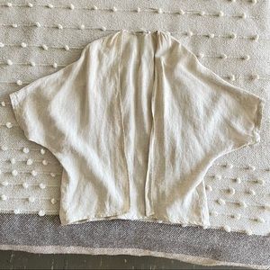 Elizabeth Suzann Emma Kimono in Flax Midweight Linen